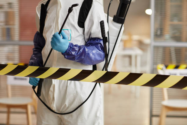 Professional Trauma Scene Cleanup technician working in Vanderbilt, TX